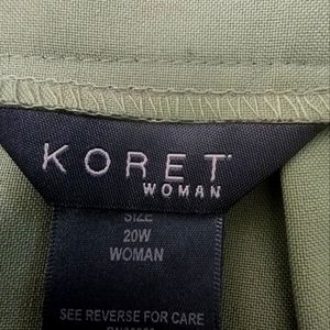 Korea Jacket size 20 Green